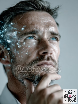 Designer engages diligently, Caucasian artist concentrating intensely on digital content creation