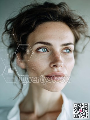 Relaxed work scene, Professional individual resting while maintaining composure during online meeting