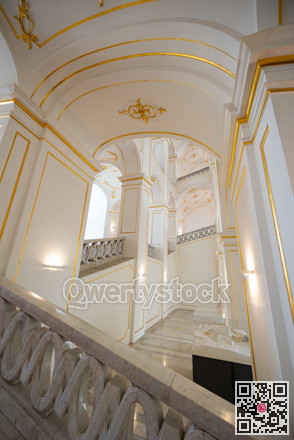 BRATISLAVA, SLOVAKIA - NOVEMBER 6, 2024: Interior of Bratislava Castle in Slovakia