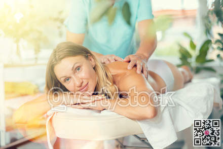 Femail having massage