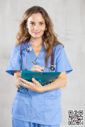 Female cosmetic doctor radiates competence