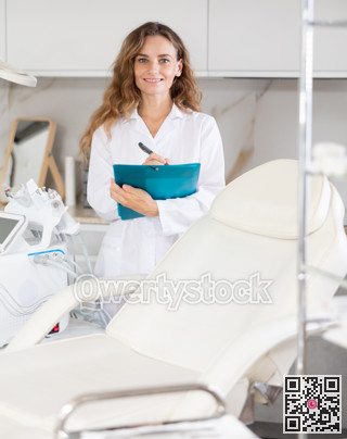 cosmetic doctor attentively reviews