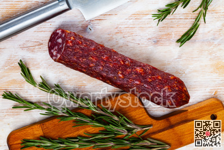 Braunschweig raw smoked sausage