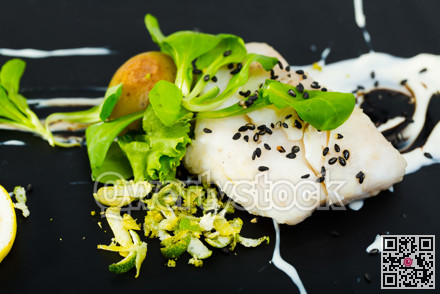 French-style cod with vegetables