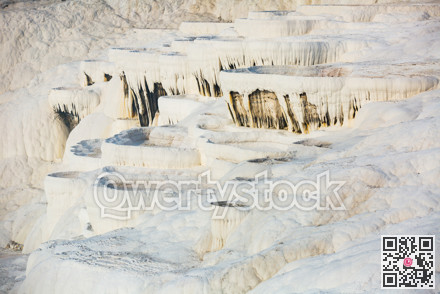 Travertine terraces at Pamukkale