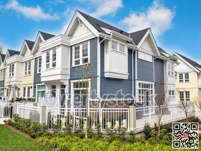 Brand new residential townhouses for sale on spring season